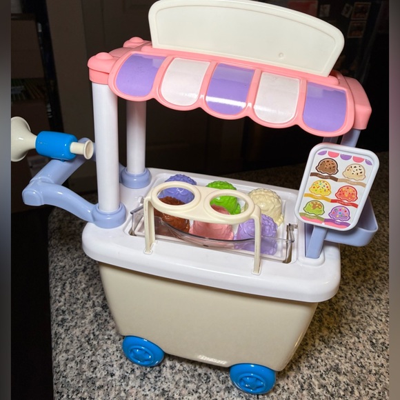 Play go Toy Ice Cream Cart Stand 28 piece kid toy - Picture 10 of 10